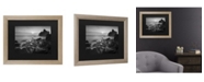 Trademark Global Moises Levy Sunset at Ruby Beach Matted Framed Art - 27" x 33"